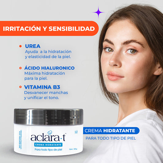 ACLARA-T CREMA ACLARANTE B3 PIEL HIDRATANTE X 100G