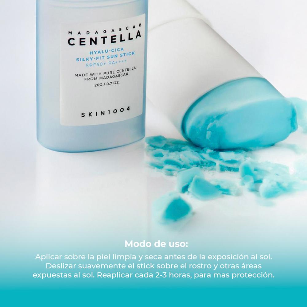 PREVENTA - Madagascar Centella Hyalu-Cica Silky Fit Sun Stick SPF 50+ PA++++ 20gr - Skin1004