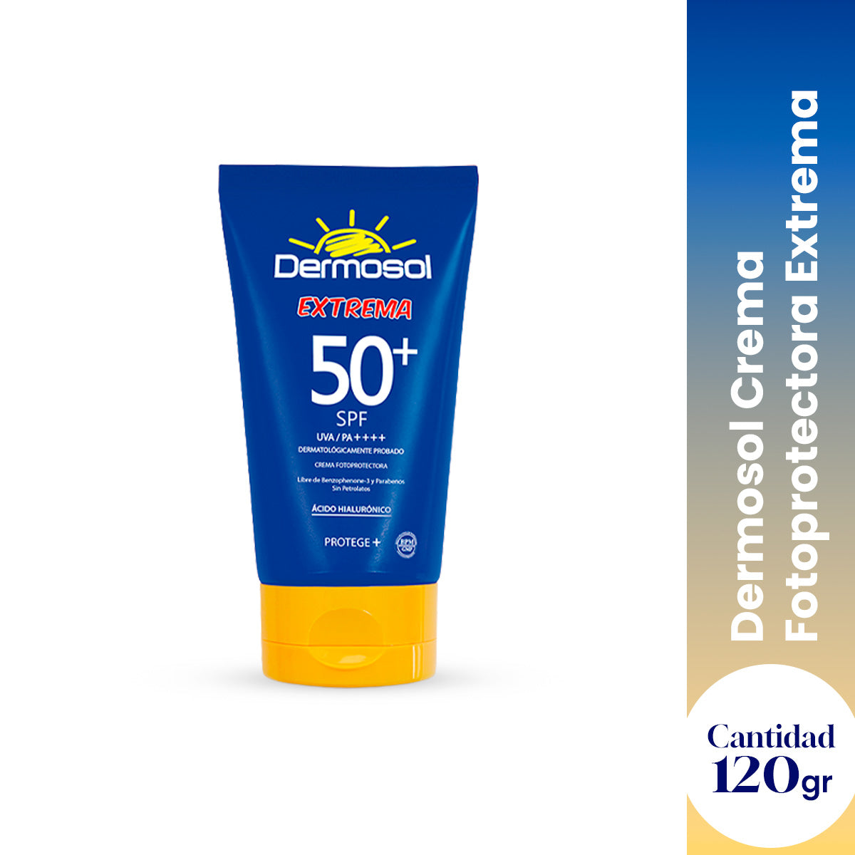 DERMOSOL CREMA FOTOPROTECTORA EXTREMA SPF 50+ 120GR - LA COOPER