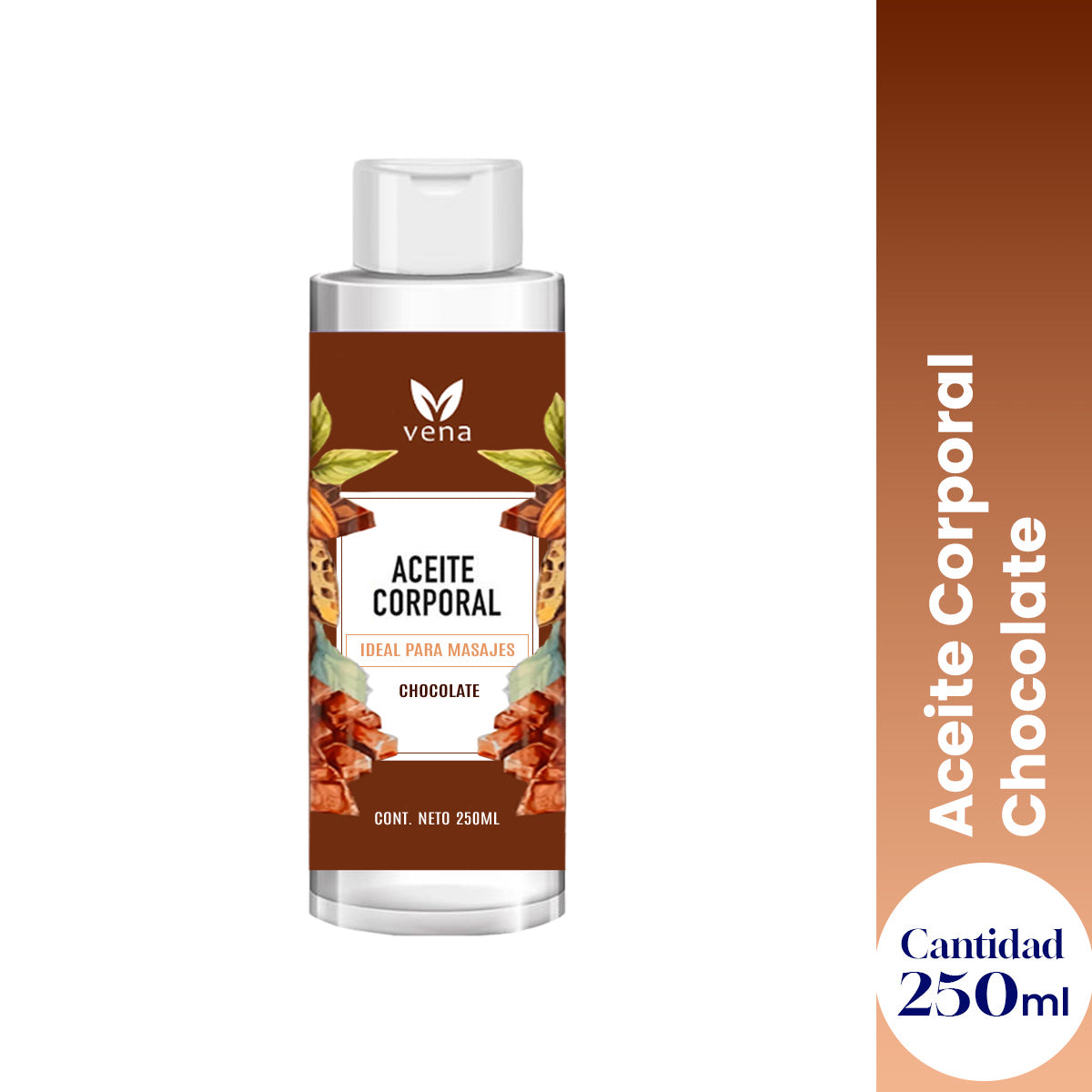 ACEITE CORPORAL CHOCOLATE X 250 ML
