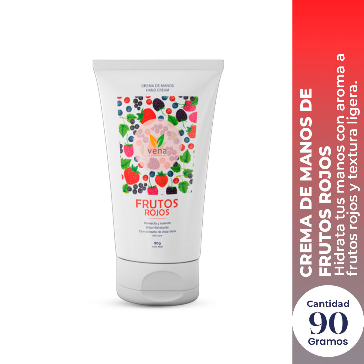 CREMA DE MANOS 90GR FRUTOS ROJOS