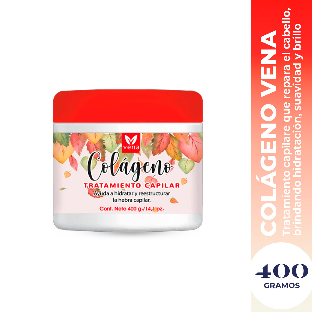 CREMA TRATAMIENTO CAPILAR COLAGENO X 400 G