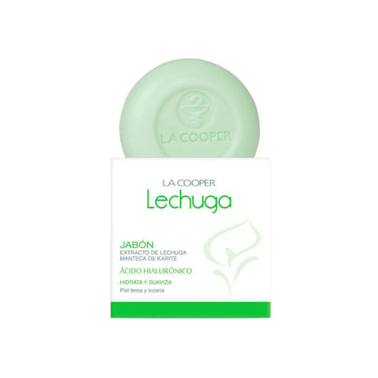 jabón lechuga con manteca de karite La cooper 80Gr