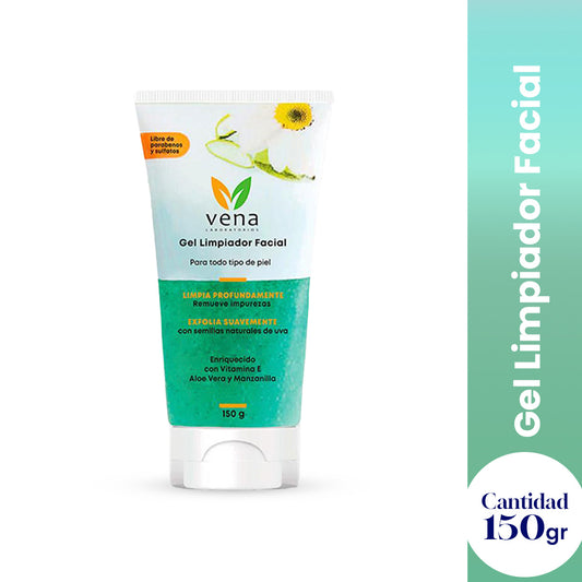 GEL LIMPIADOR FACIAL TUBO X 150 G