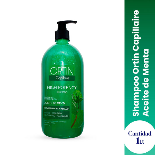 La Cooper Shampoo Ortin Capillaire – Anticaída & Brillo Natural – Ortiga 1Lt