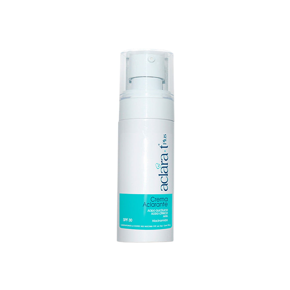 Crema Aclarante NiacinamidaAclaraT Plus SPF30 50gr