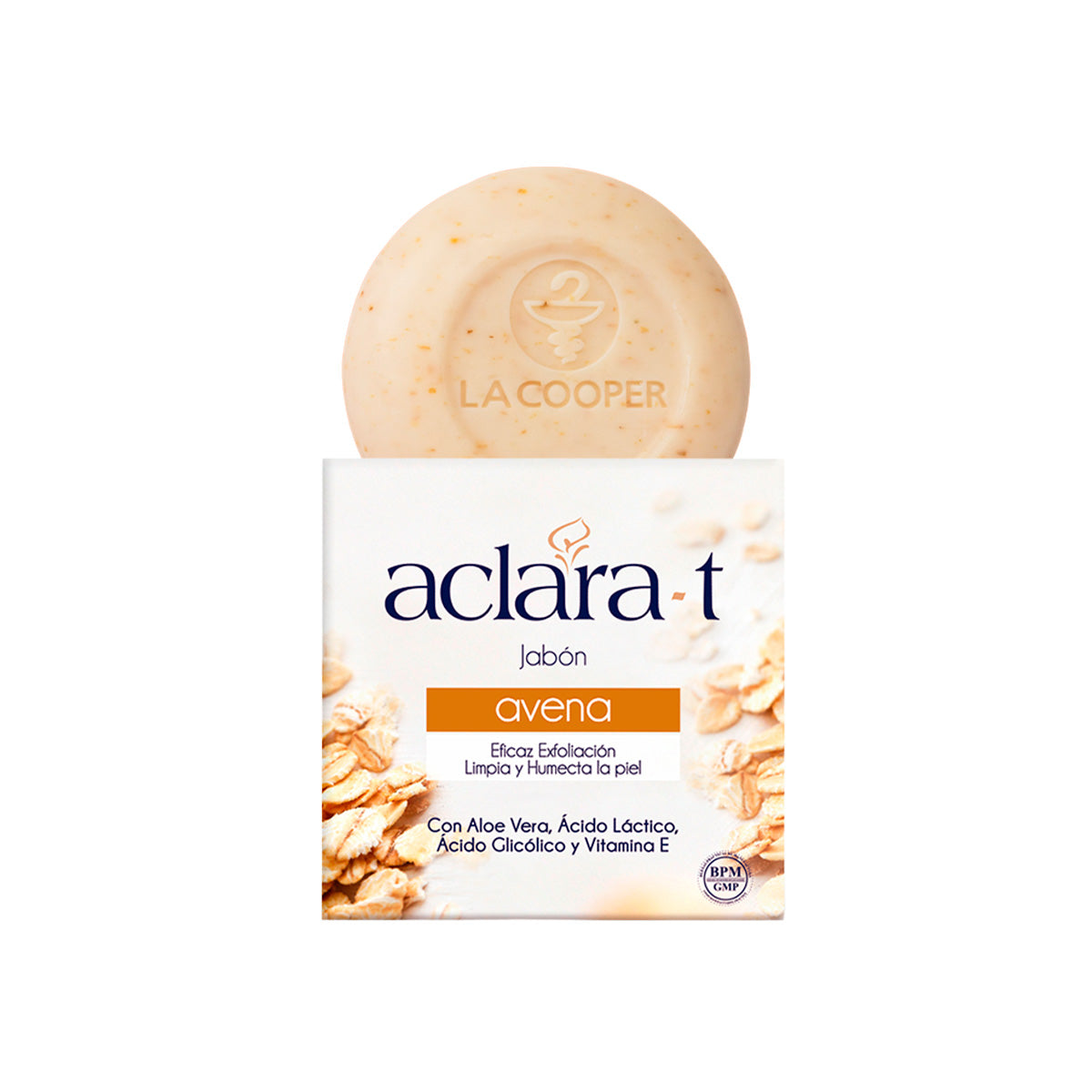 Jabón a base de Avena Aclara -T 80gr