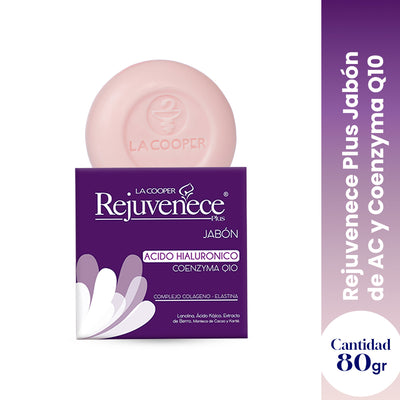 Jabón Rejuvenece con Acido Hialuronico & Coenzima Q10