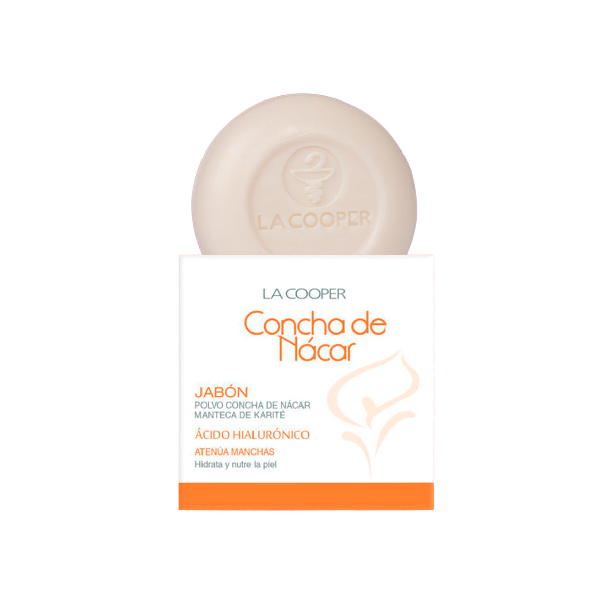 La Cooper Jabón – Hidratación – Concha de Nácar & Ácido Hialurónico 80g