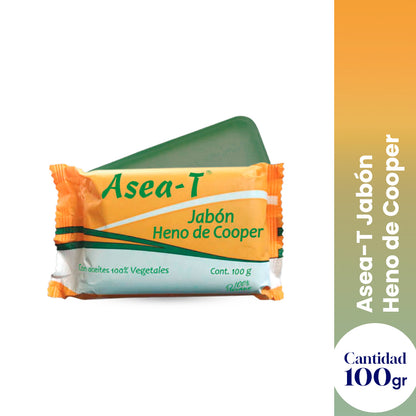 Asea-T Jabón – Limpieza Profunda – Heno de Cooper 100g