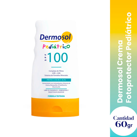 DERMOSOL PEDIATRICO SPF 100 x 60G