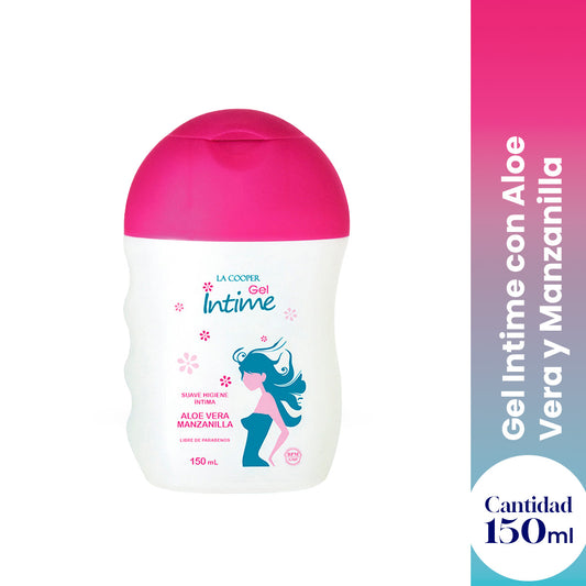 La Cooper Gel Íntimo – Cuidado Diario – Aloe Vera & Manzanilla 150 ml