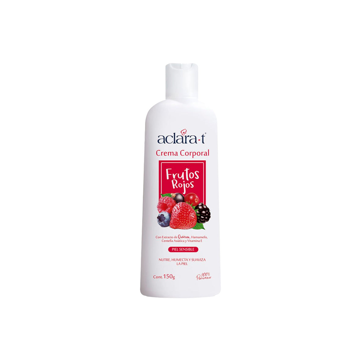 ACLARA-T CREMA CORPORAL VARIEDAD FRUTOS ROJOS X 150G