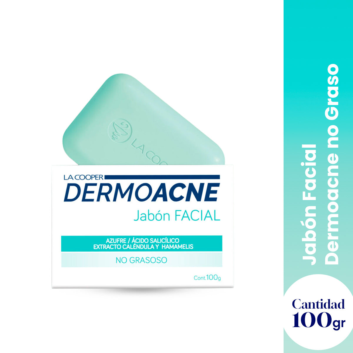 La Cooper – Jabón Facial Dermoacne – 100gr