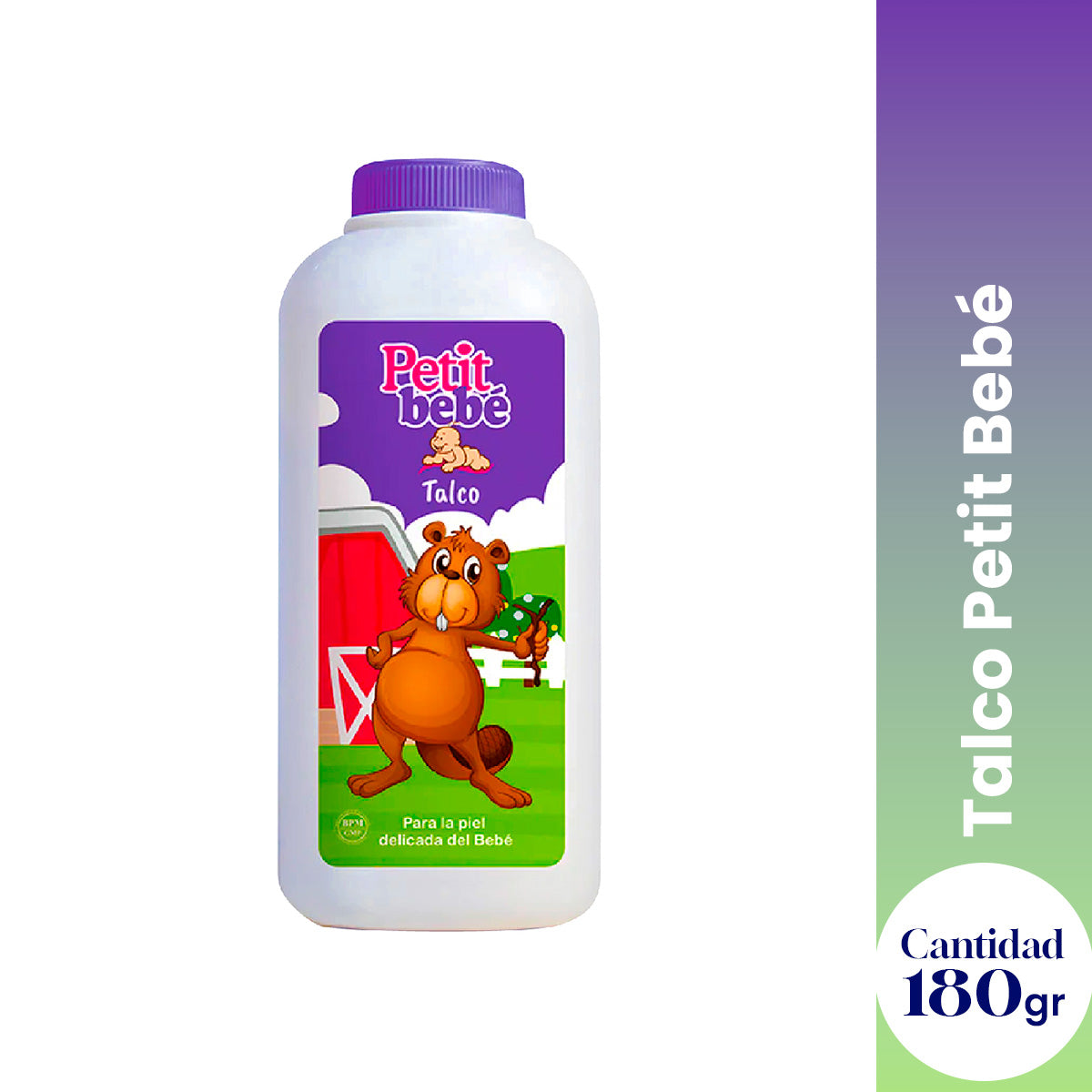 Talco Petit Bebé x 180g