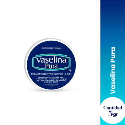 La Cooper – Vaselina Pura – 5g x 12und