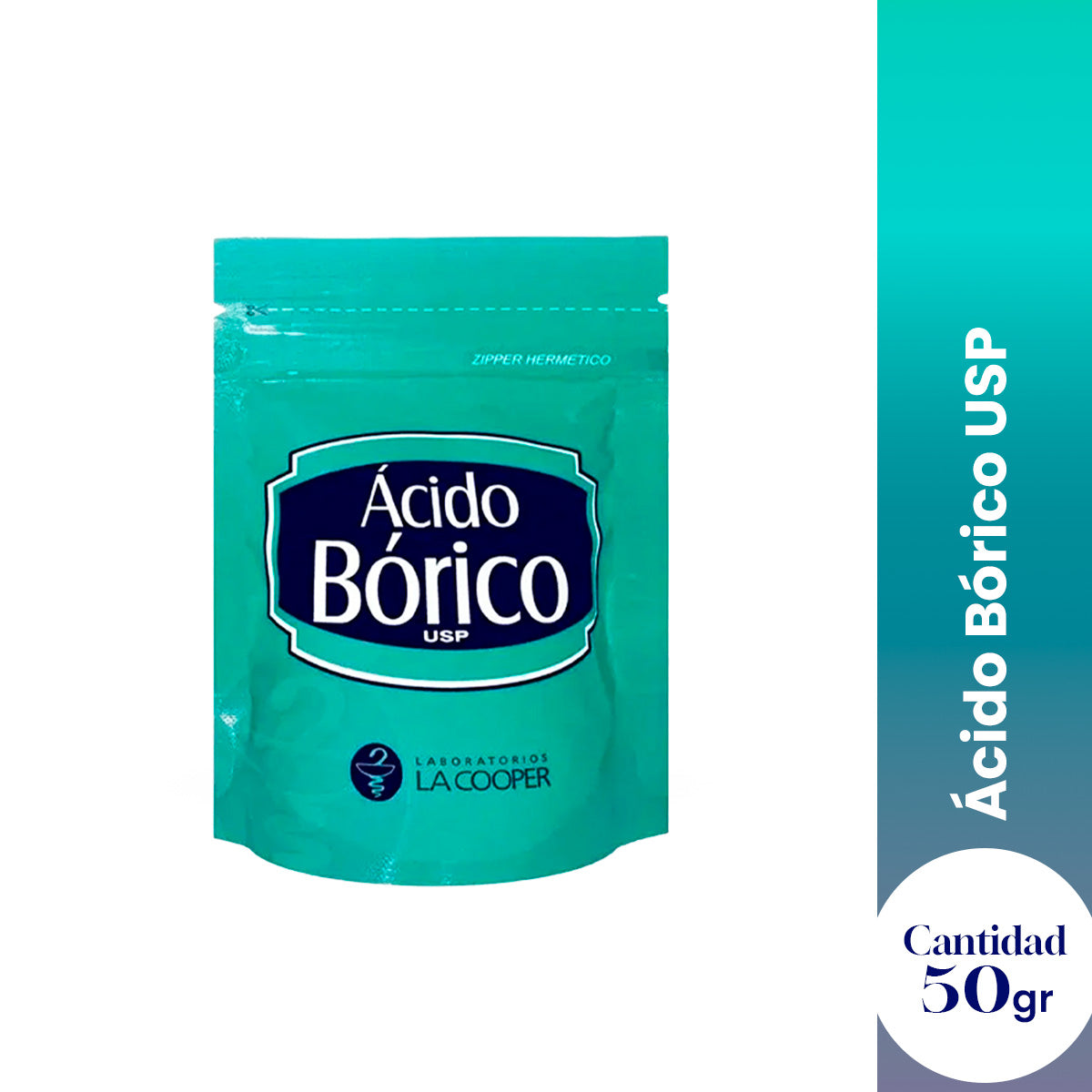 La Cooper – Ácido Bórico USP – 50g x 12und