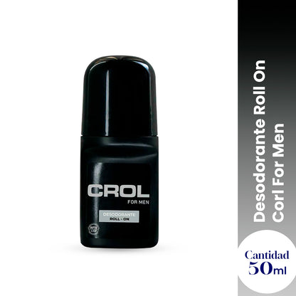DESODORANTE ROLL-ON – CROL FOR MEN – PROTECCIÓN Y FRESCURA 24H – 50ML