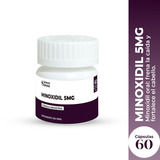 MINOXIDIL 5MG X 60CAPSULAS - DERMO SUMAK