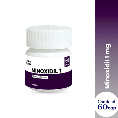 MINOXIDIL 1 MG 60 CAPSULAS DERMO SUMAK