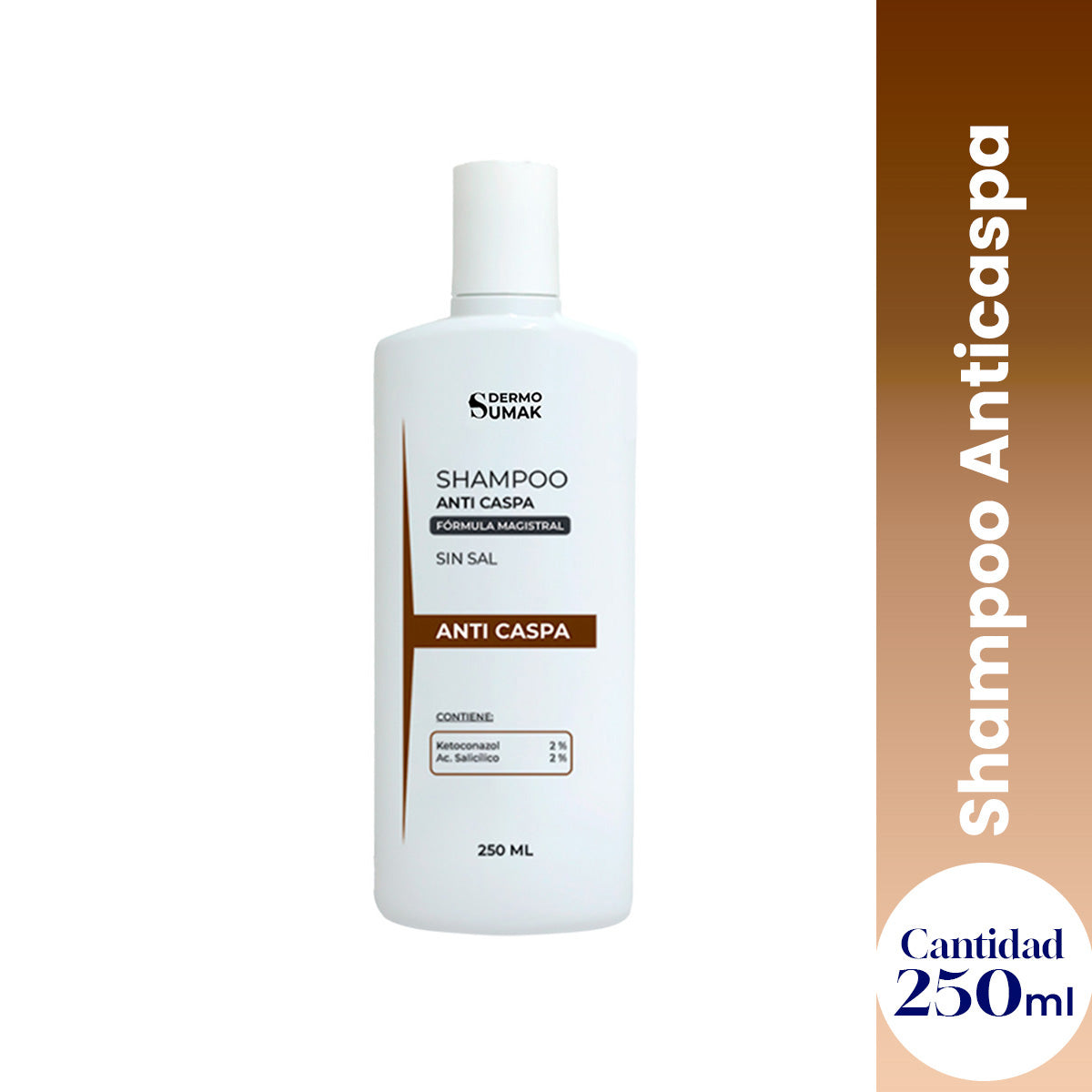 SHAMPOO ANTICASPA 250ML - DERMO SUMAK