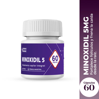 MINOXIDIL 5MG X 60CAPSULAS - DERMO SUMAK