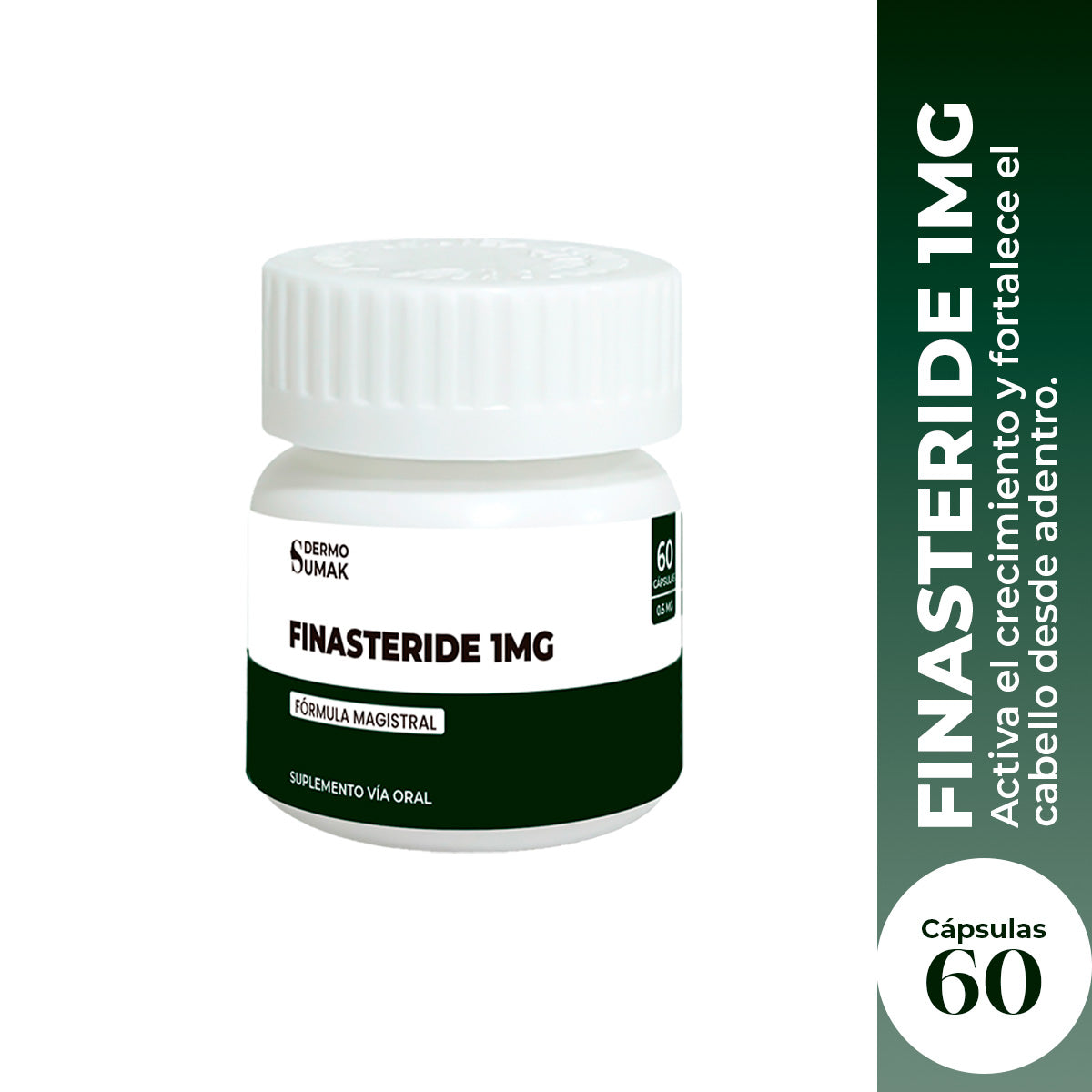 FINASTERIDE 1MG X 60 CAPSULAS - Dermo-Sumak