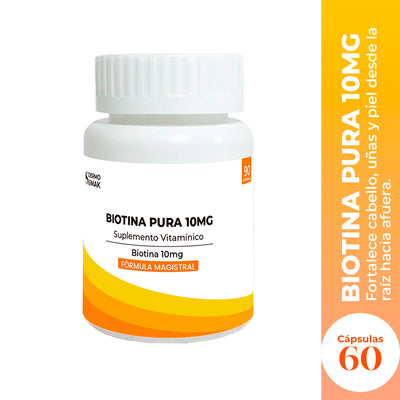 DERMO SUMAK CÁPSULAS BIOTINA PURA 10MG 90CAPSULAS