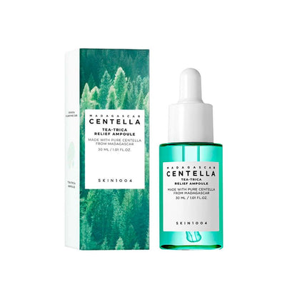 PREVENTA Madagascar Centella Tea Trica Relief Ampoule 30ml - Skin1004