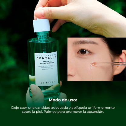 PREVENTA Madagascar Centella Tea Trica Relief Ampoule 30ml - Skin1004