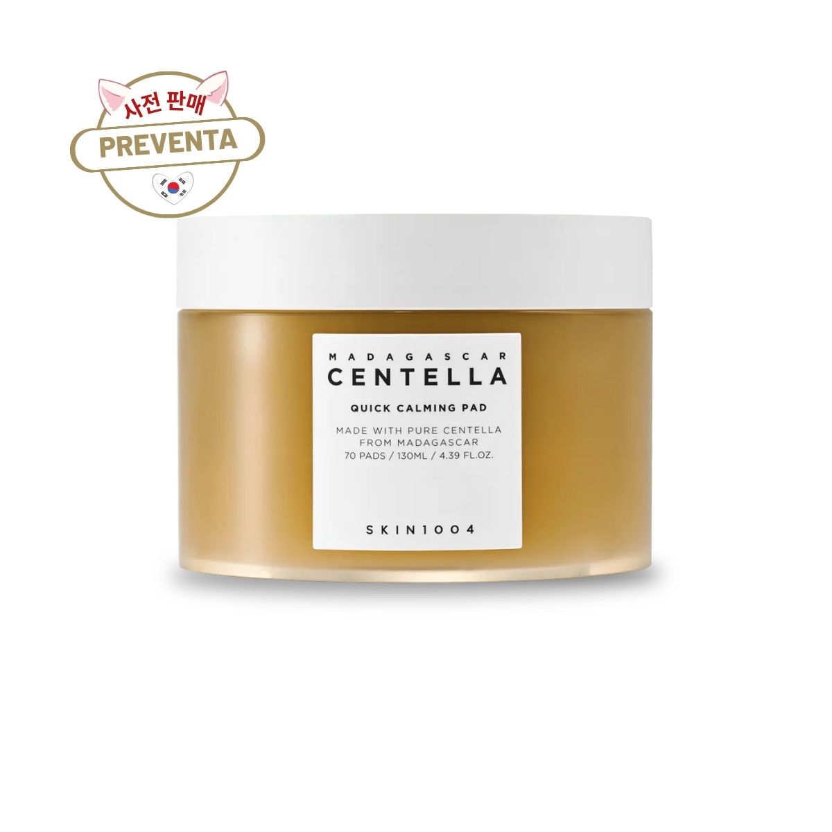 PREVENTA Madagascar Centella Quick Calming Pad 70 pads