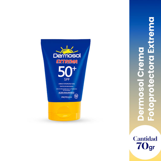 DERMOSOL CREMA FOTOPROTECTORA EXTREMA SPF 50+ 70GR - LA COOPER