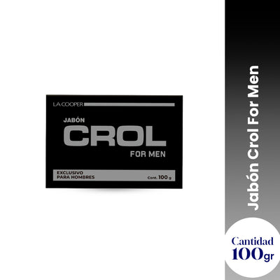 JABON CROL FOR MEN 100GR - LA COOPER