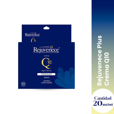 REJUVENECE PLUS CREMA Q10 10GR X 20 SACHETS - LA COOPER