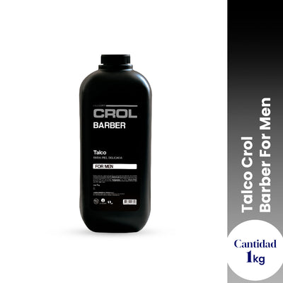 TALCO CROL BARBER FOR MEN 1KG - LA COOPER