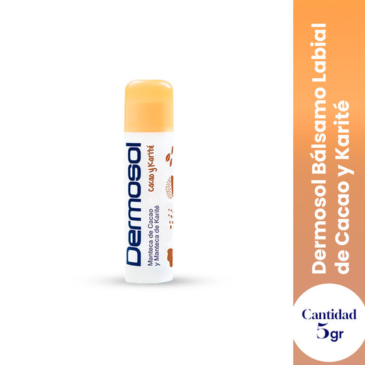 DERMOSOL CACAO Y KARITE STICK 5G X 6 UND - LA COOPER