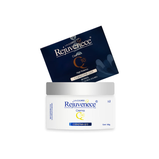 La Cooper – Crema Facial Rejuvenece Plus Q10 + Retinol + Coenzima – 100g