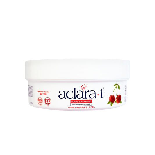 Exfoliante Facial de Ácido Hialurónico y Esencia de Cereza