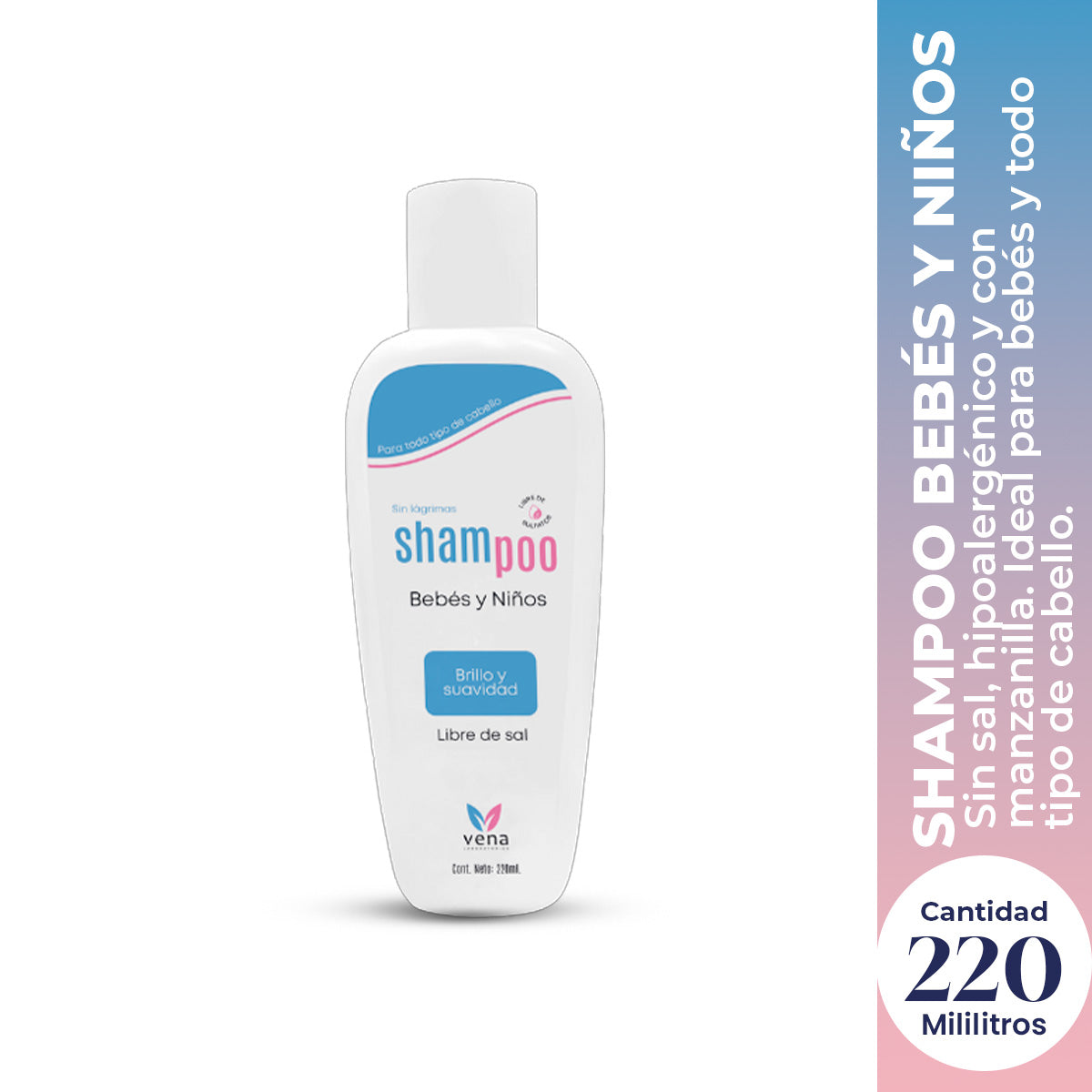 SHAMPOO BEBES Y NIÑOS X 220 ML