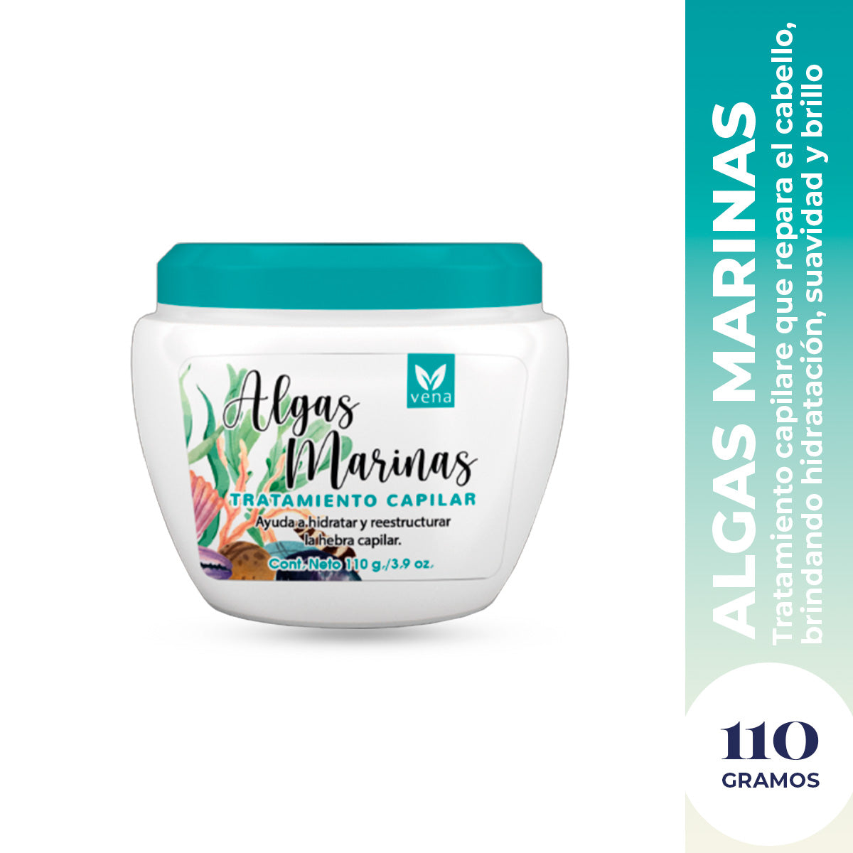 CREMA TRATAMIENTO CAPILAR ALGAS  X 110 G