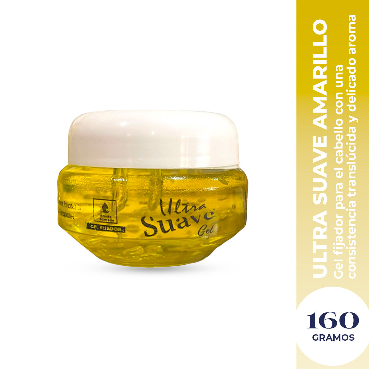 GEL AMARILLO POTE  X 160 G.