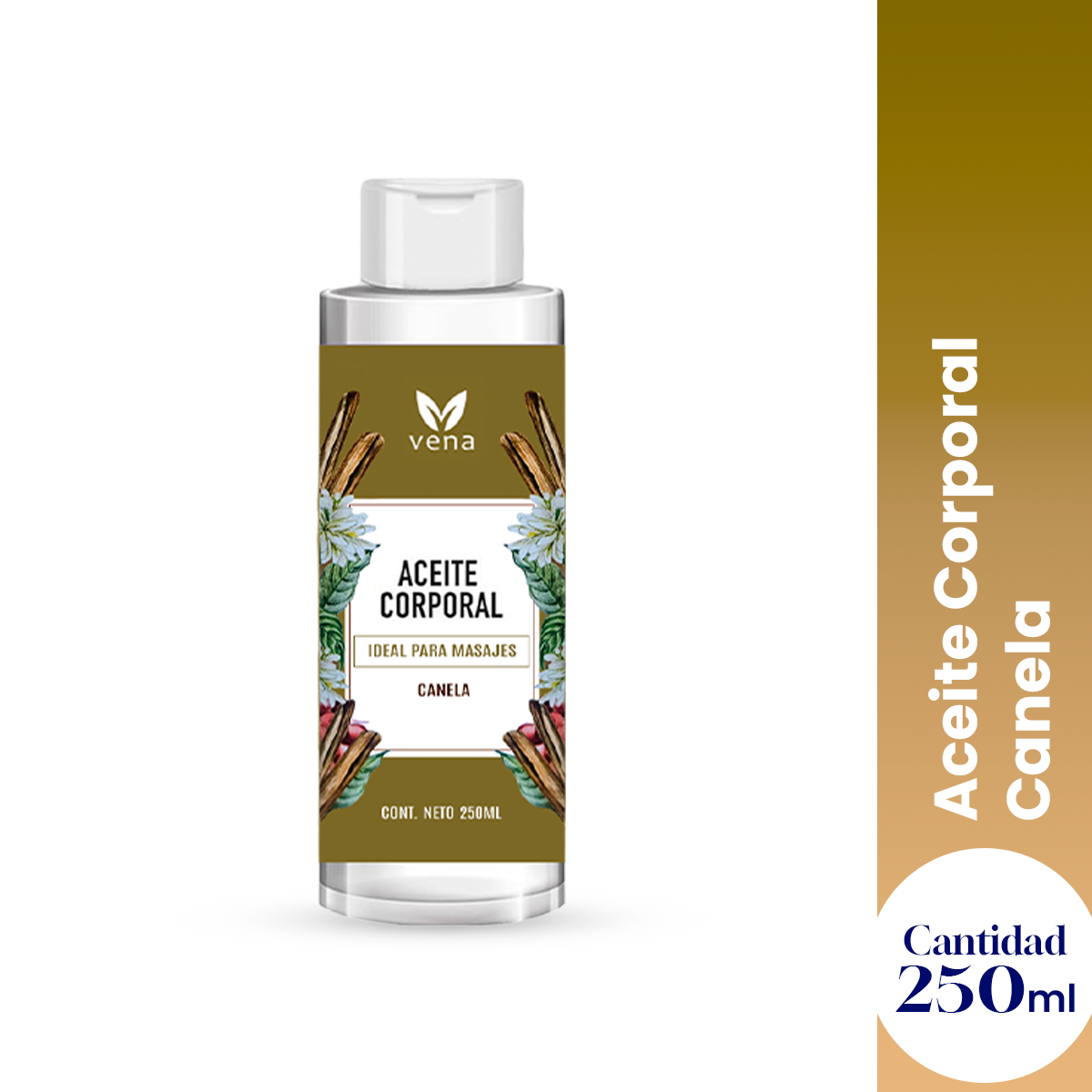 ACEITE CORPORAL CANELA X 250 ML