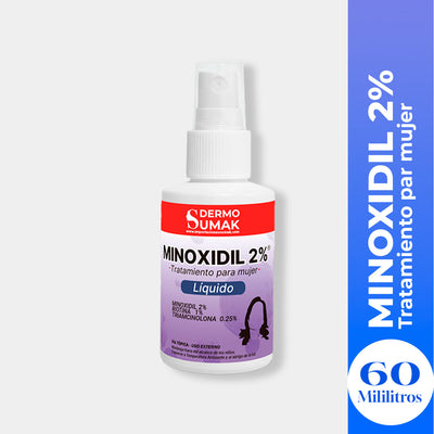LOCION MINOXIDIL 2% MUJER  60ML - DERMO SUMAK