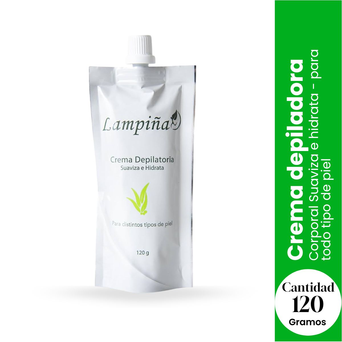 Crema Depiladora Lampiña x 120gr