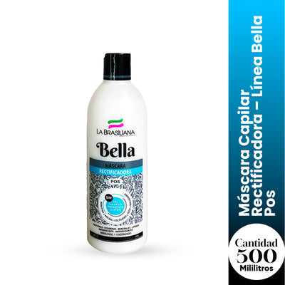 La Brasiliana Máscara Capilar Rectificadora – Línea Bella Pos 500g