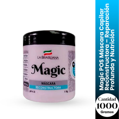 Magic POS Máscara Capilar Reconstructora – Reparación Profunda y Nutrición – 1kg