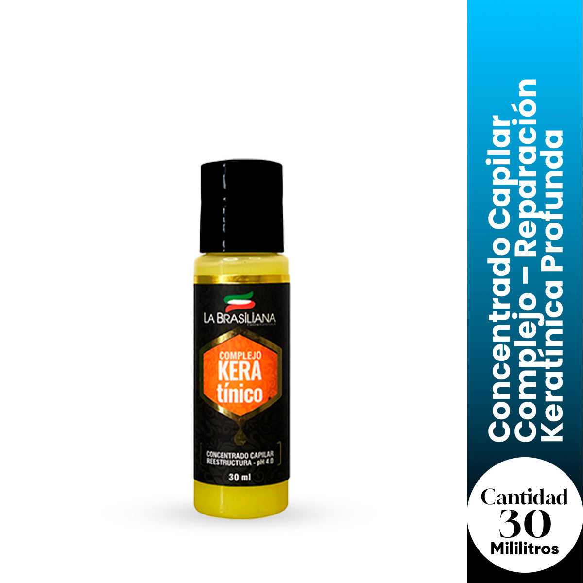 La Brasiliana Concentrado Capilar Complejo – Reparación Keratínica Profunda 30g