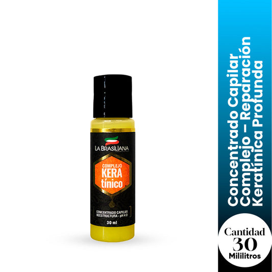 La Brasiliana Concentrado Capilar Complejo – Reparación Keratínica Profunda 30g